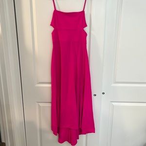 Susana Monaco High-Low Dress in Pink Glo